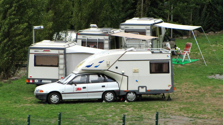 HEKU-Car-Camp-Freunde unter sich in der Rhön